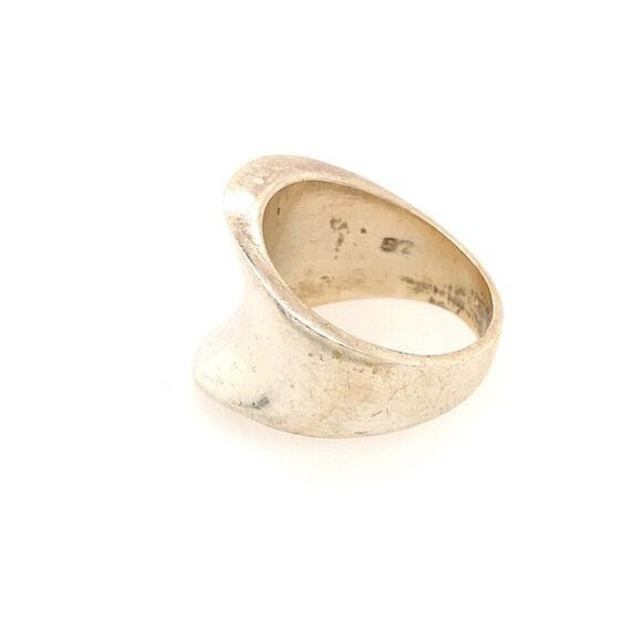 Heavy Silver Ring - Picture 2 of 8